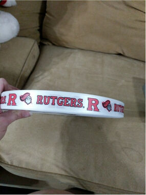 Rutgers University Scarlet Knight - 7/8" Ribbon - 10 yards